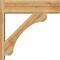 Ekena Millwork Legacy Block Rough Sawn Outlooker, Western Red Cedar, 8"W x 28"D x 28"H OUT08X28X28LEC05RWR - alternate 3